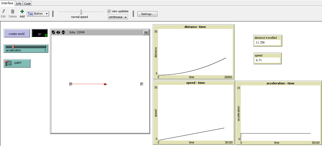 Uniformly accelerated motion preview image