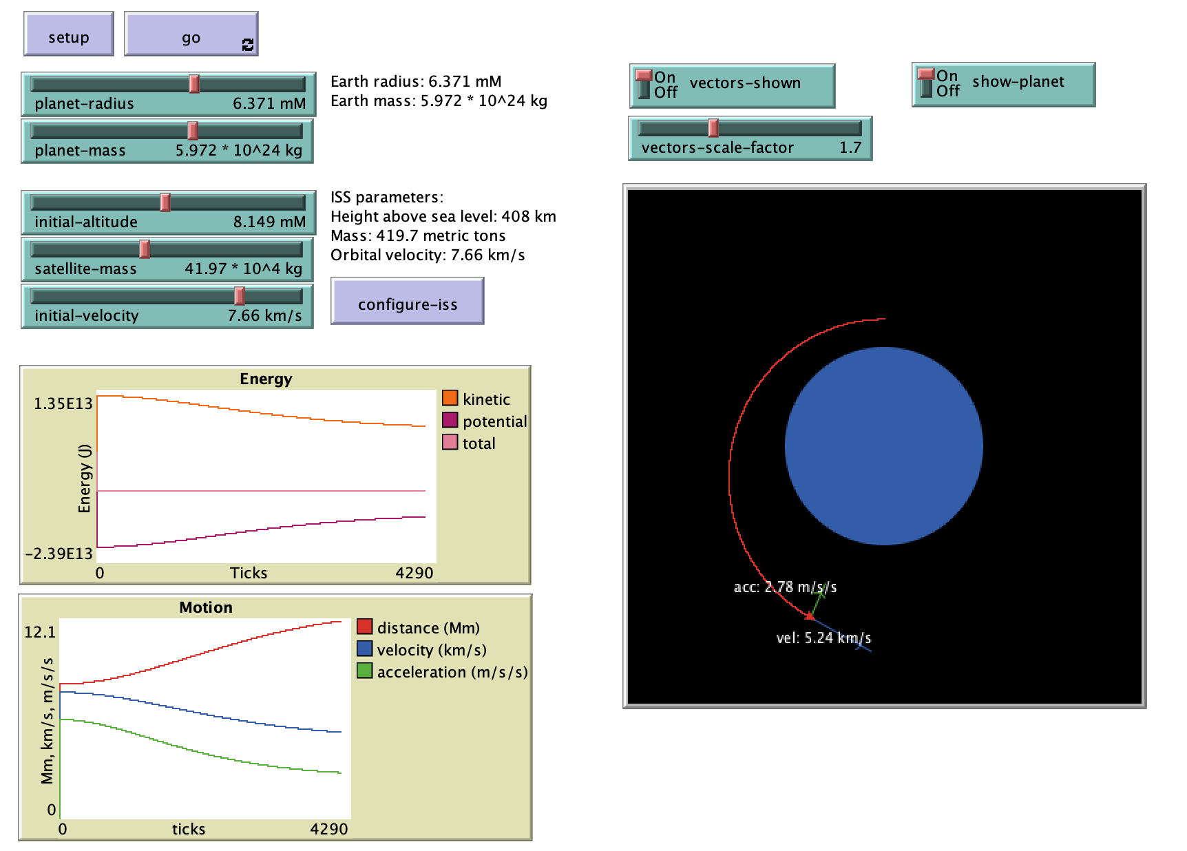 Single orbiting body v2 preview image
