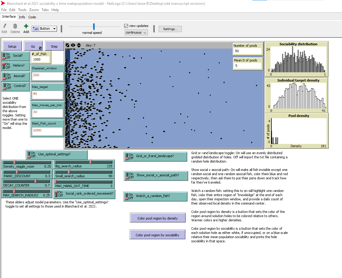 Sociability and time can restructure metapopulations preview image