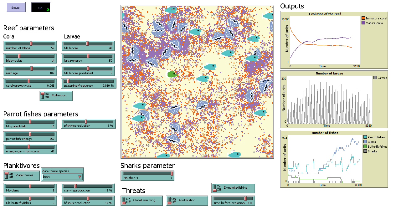 Coral Reef Simulation preview image